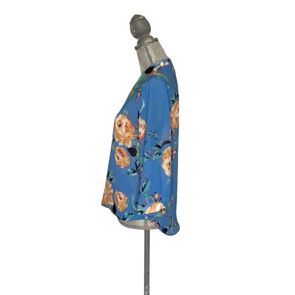 Yumi Kim Floral Wrap Blouse size xsmall - Picture 5 of 8